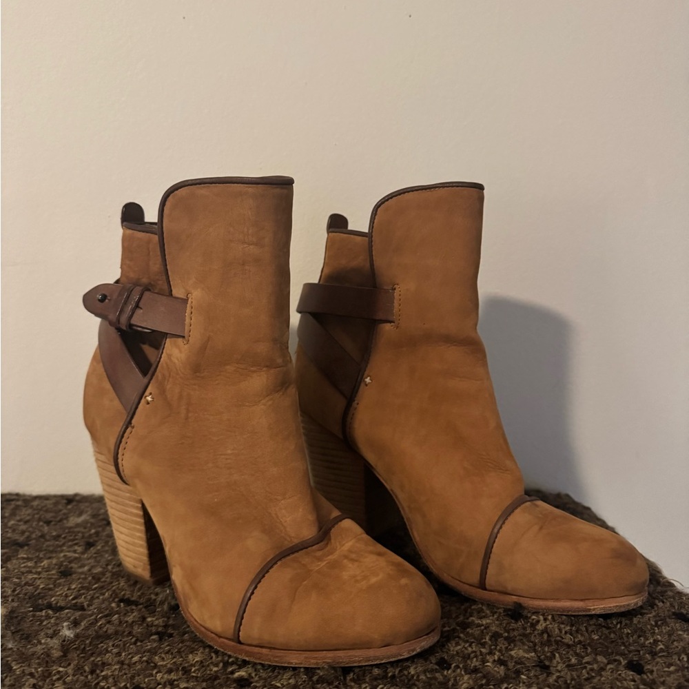 rag & bone y2k Kinsley suede ankle boots 7.5